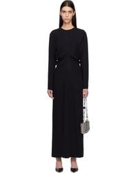 TOTEME - Long-Sleeve Slouch Waist Maxi Dress - Lyst