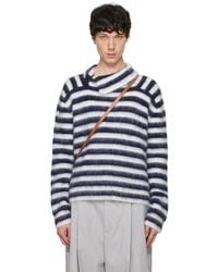 Jacquemus - La Casaコレクション ネイビー&ホワイト Le Pull Marina セーター - Lyst