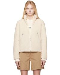 Moncler - Off- Teddy Down Jacket - Lyst