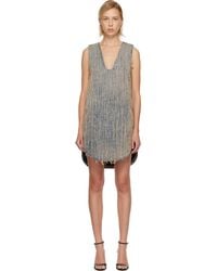 DIESEL - De-Laris-Dress-S2 Denim Minidress - Lyst