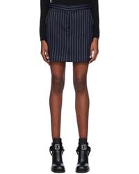 Max Mara - Navy Kirsch Miniskirt - Lyst