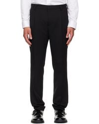 HUGO - Extra-Slim-Fit Wool-Blend Twill Trousers - Lyst