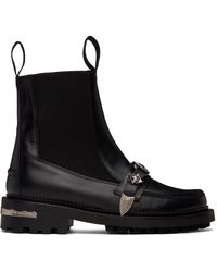 Toga - Ssense Exclusive Embellished Chelsea Boots - Lyst
