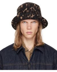Engineered Garments - Leopard Jacquard Bucket Hat - Lyst