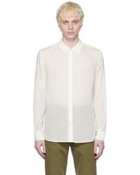 Nili Lotan - White Vitus Shirt - Lyst
