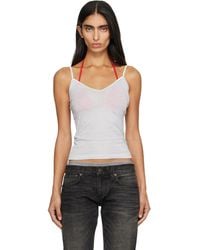 Raimundo Langlois - Ssense Exclusive V-Neck Camisole - Lyst