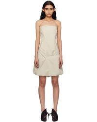 OTTOLINGER - Off- Deconstructed Minidress - Lyst