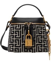 Balmain - Pulse Vanity Monogram Bag - Lyst