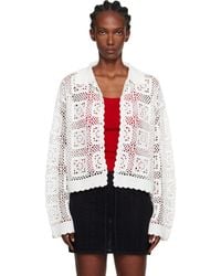 Holzweiler - Rosie Crochet Cardigan - Lyst