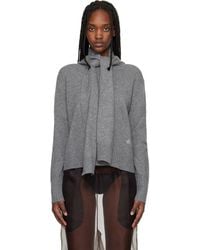 Commission - Scarf Neck Sweater - Lyst