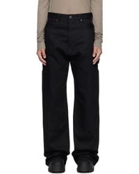 Rick Owens - Hollywood Double Knee Geth Cut Jeans - Lyst