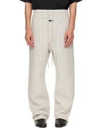 Fear Of God - Double Face Wool Baseball Flared Trousers - Lyst