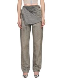 DIESEL - D-Thalira Slim High Waist Jeans - Lyst