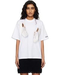 Moschino - Organic Cotton Jersey T-Shirt - Lyst