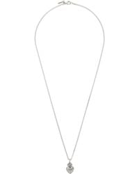 Emanuele Bicocchi - Small Sacred Heart Necklace - Lyst