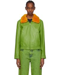 Marni - ーン ジップアップ シアリングジャケット - Lyst