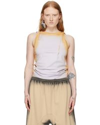Y. Project - Twisted Shoulder Tank Top - Lyst