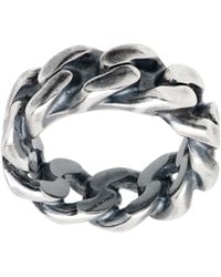 MM6 by Maison Margiela - Chain Ring - Lyst