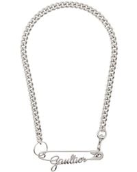 Jean Paul Gaultier - 'the Gaultier Safety Pin' Necklace - Lyst