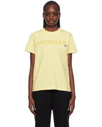 Moncler - ロゴ刺繍 Tシャツ - Lyst
