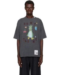 Maison Mihara Yasuhiro - Leon Doodle Printed T-Shirt - Lyst