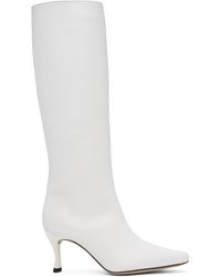 BY FAR - White Stevie 42 Boots - Lyst
