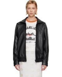 Conner Ives - Batwing Leather Jacket - Lyst