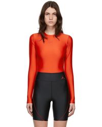Nike Essentials 'flight' Bodysuit - Red