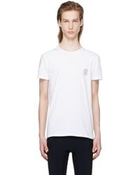 Versace - Two-pack Medusa T-shirts - Lyst