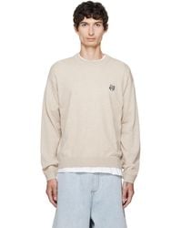 Maison Kitsuné - Fox Head Merino Comfort Sweater - Lyst