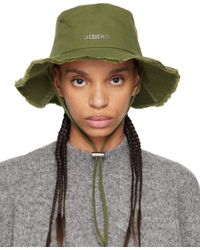 Jacquemus - Les Classiquesコレクション カーキ Le Bob Artichaut バケットハット - Lyst