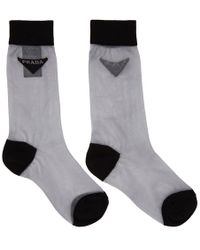 prada socks sheer