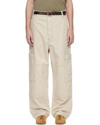 Jacquemus - Off- 'The Carré De-Nîmes' Denim Cargo Pants - Lyst