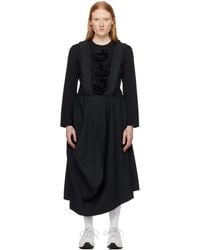 Comme des Garçons - Suspender Midi Skirt - Lyst