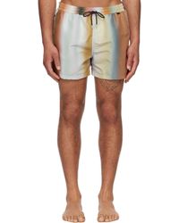 Paul Smith - Smith Stripe Swim Shorts - Lyst