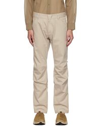 OLLY SHINDER - Zip Trousers - Lyst