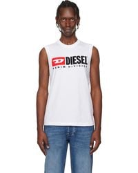 DIESEL - T-Isco-Div Tank Top - Lyst