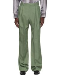 Dries Van Noten - Straight-Leg Wool Trousers - Lyst
