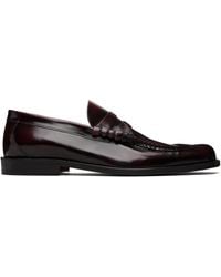 Vivienne Westwood - Burgundy Tuesday Coin Loafers - Lyst