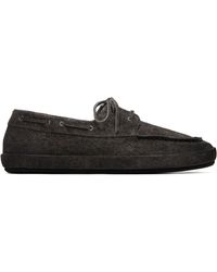 Marsèll - Scatopelle Suede Boat Shoes - Lyst