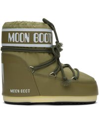 Moon Boot - Bottes basses icon kaki - Lyst