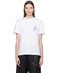 JW Anderson - T-shirt 'naturally sweet' blanc - Lyst
