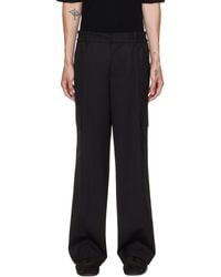 Helmut Lang - Wool Utility Trousers - Lyst