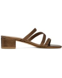 Maryam Nassir Zadeh - Bronze Riviera Heeled Sandals - Lyst