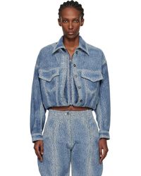 Kiko Kostadinov - Centennial Denim Jacket - Lyst