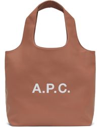A.P.C. - ピンク Ninon トートバッグ - Lyst