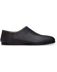 Maison Margiela - Navy Tabi Babouches Loafers - Lyst