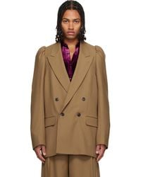 Dries Van Noten - Wool Twill Blazer - Lyst