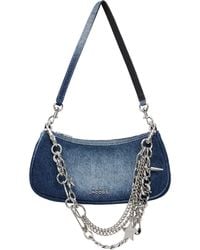 Marc Jacobs - 'The Faded Denim Charm Shoulder' Bag - Lyst