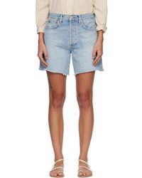 Citizens of Humanity - Marlow Long Vintage Denim Shorts - Lyst